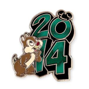 Chip and Dale Disney Pin: Dale 2014 Parks Logo